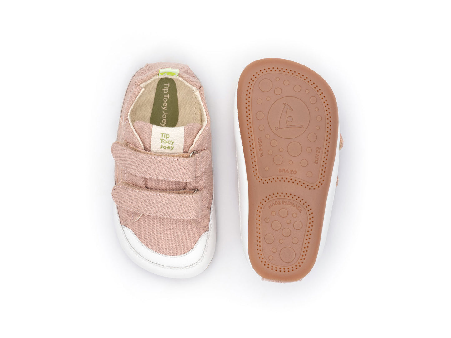 Tip Toey Joey Bossy Green, Lona Rosa Quartzo