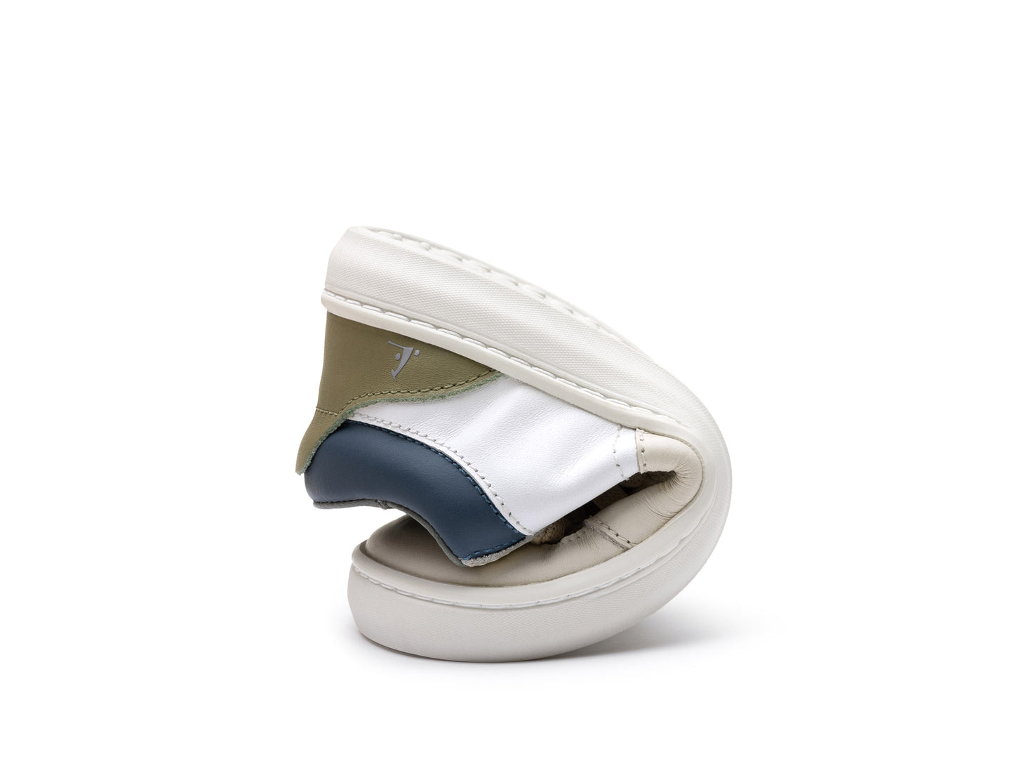 Tip Toey Joey Ollie, White / Tapioca / Olive Tree T.25-34
