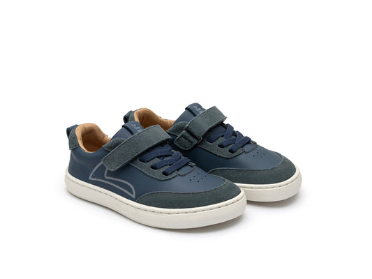 Tip Toey Joey Outline, Laguna / Urban Blue Suede