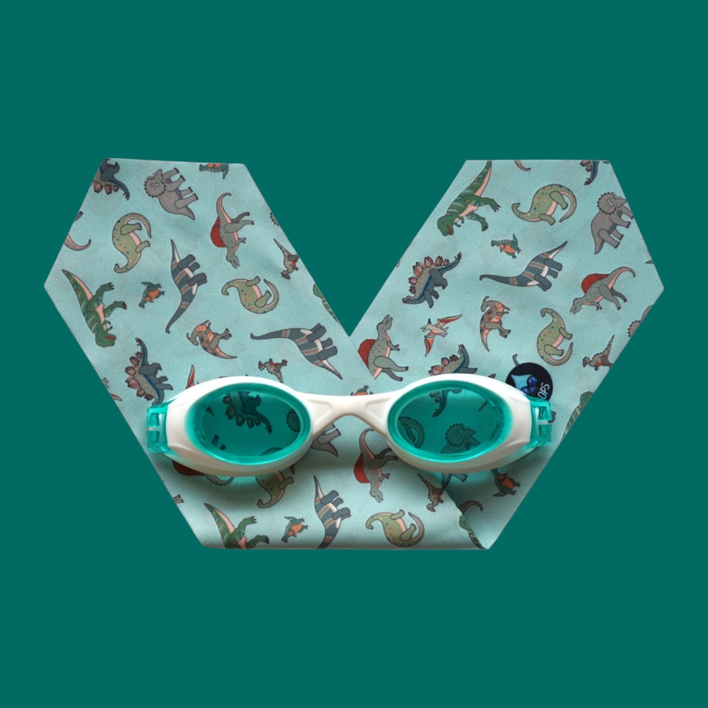 WaterPlops Swimming Googles - Óculos de natação antipuxões