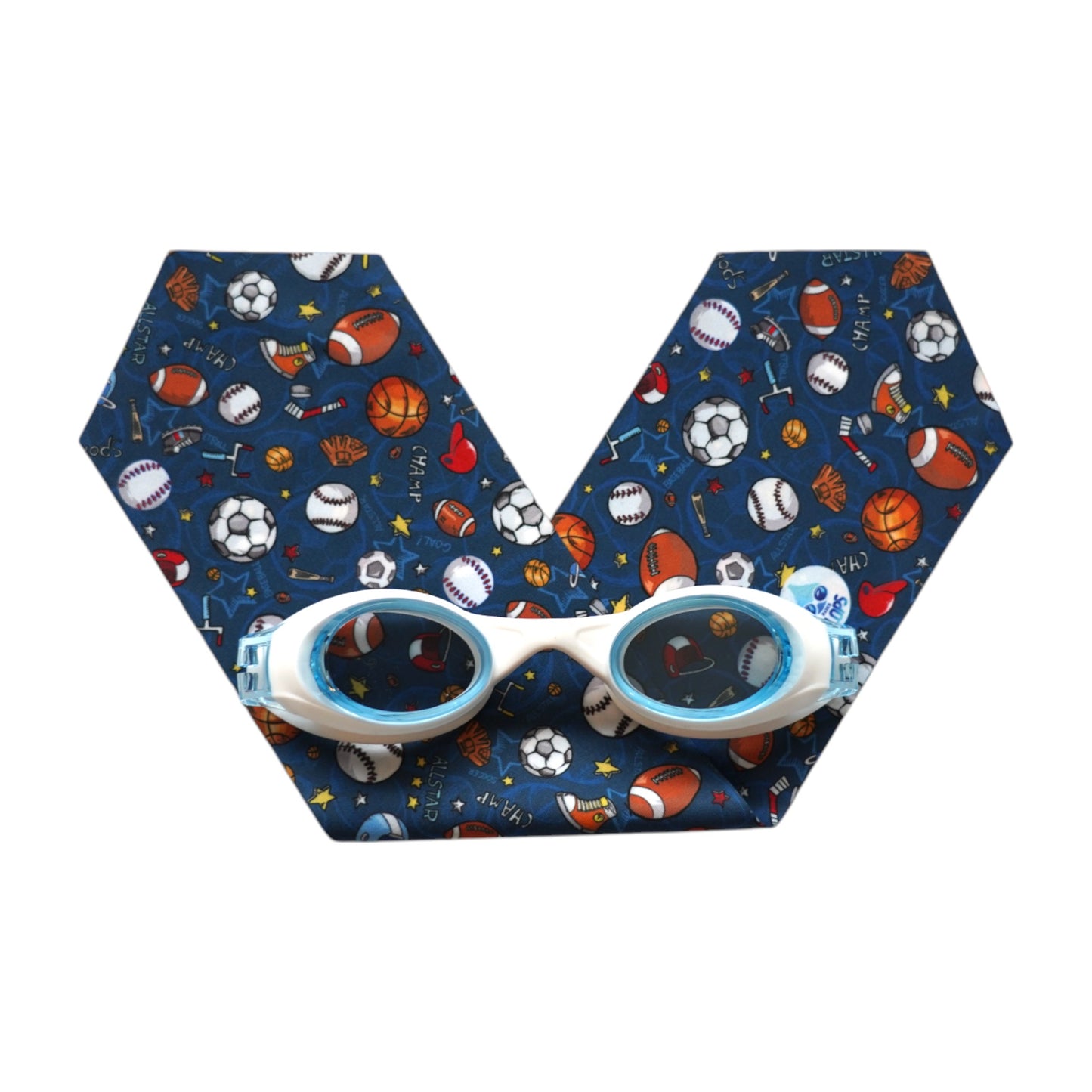 WaterPlops Swimming Googles - Óculos de natação antipuxões