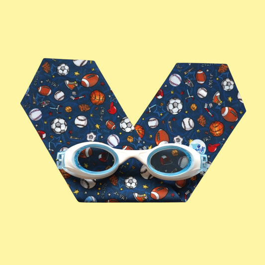 WaterPlops Swimming Googles - Óculos de natação antipuxões