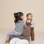 Zás Trás -  Baby Booties - Fluffy Honey Mustard