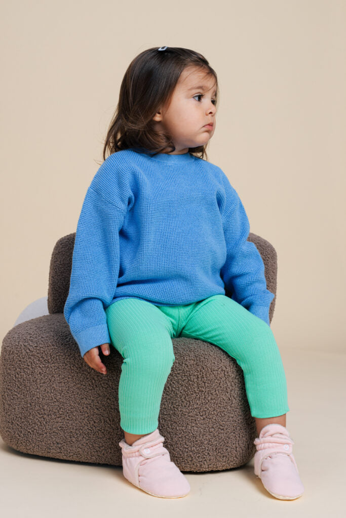 Zás Trás -  Baby Booties - Fluffy Cotton Candy