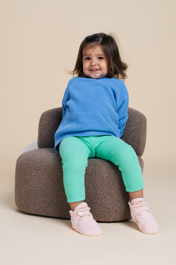 Zás Trás -  Baby Booties - Fluffy Cotton Candy