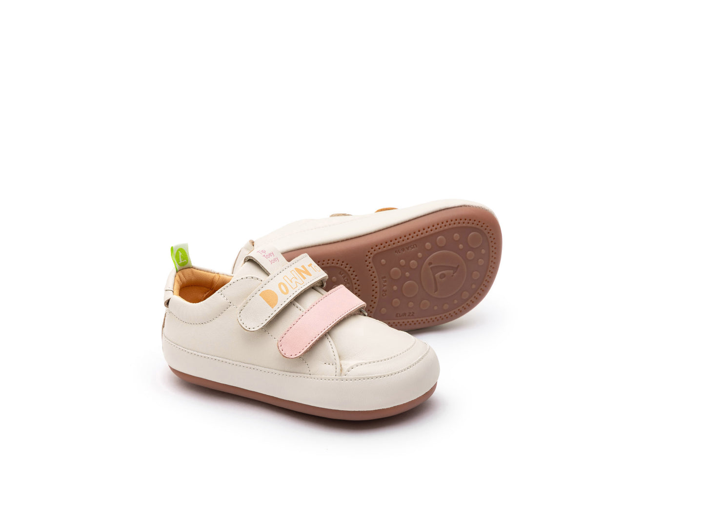 Tip Toey Joey - Bossy Down to Earth,  Tapioca / Blossom Pink / Papaya