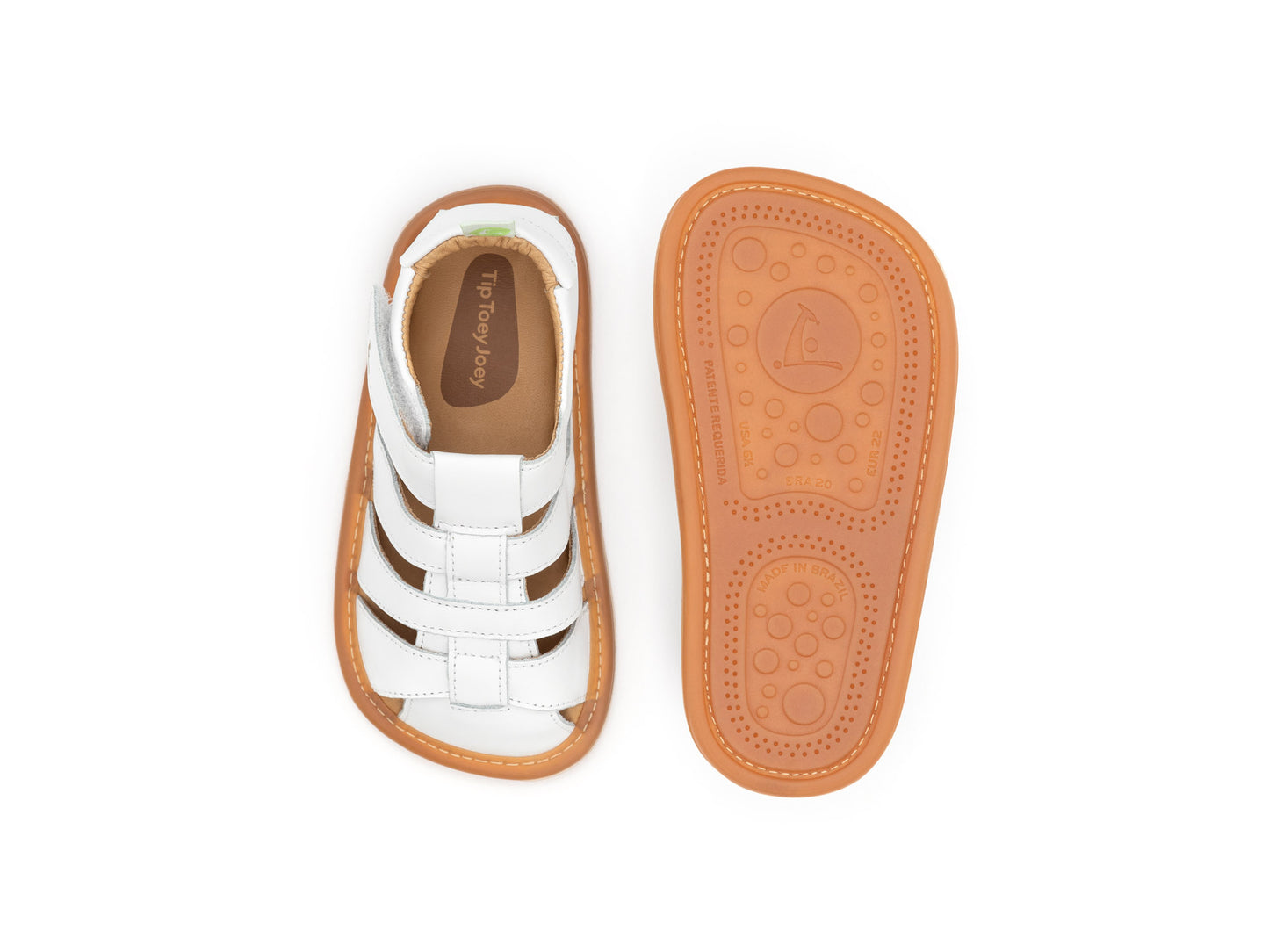 Tip Toey Joey Sandy, White