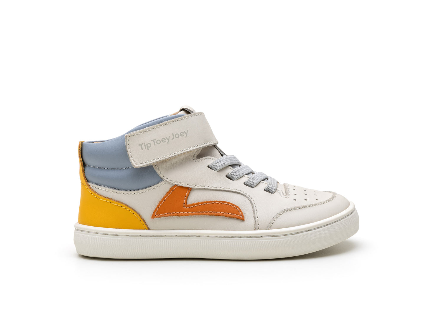 Tip Toey Joey Landy High Top, Tapioca / Tangerine / Caja T.25-34