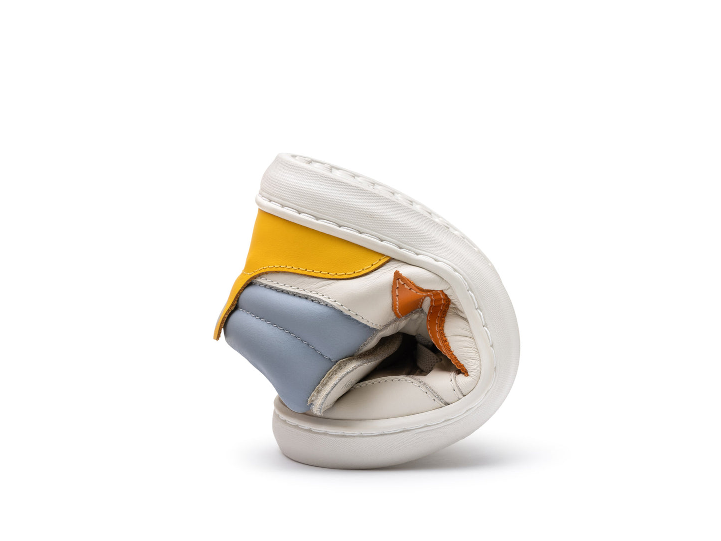 Tip Toey Joey Landy High Top, Tapioca / Tangerine / Caja T.25-34