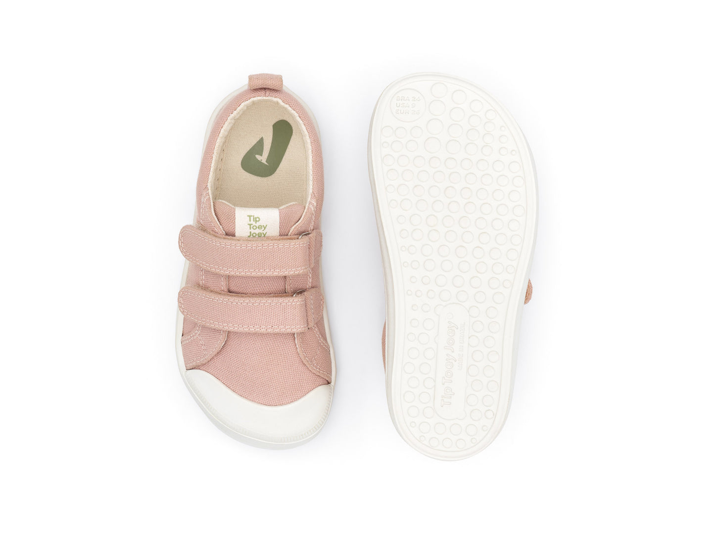 Tip Toey Joey Ramp Green, Lona Rosa Quartzo