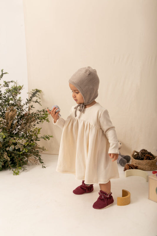 Zás Trás -  Baby Booties - Mid Season Cherry Pie