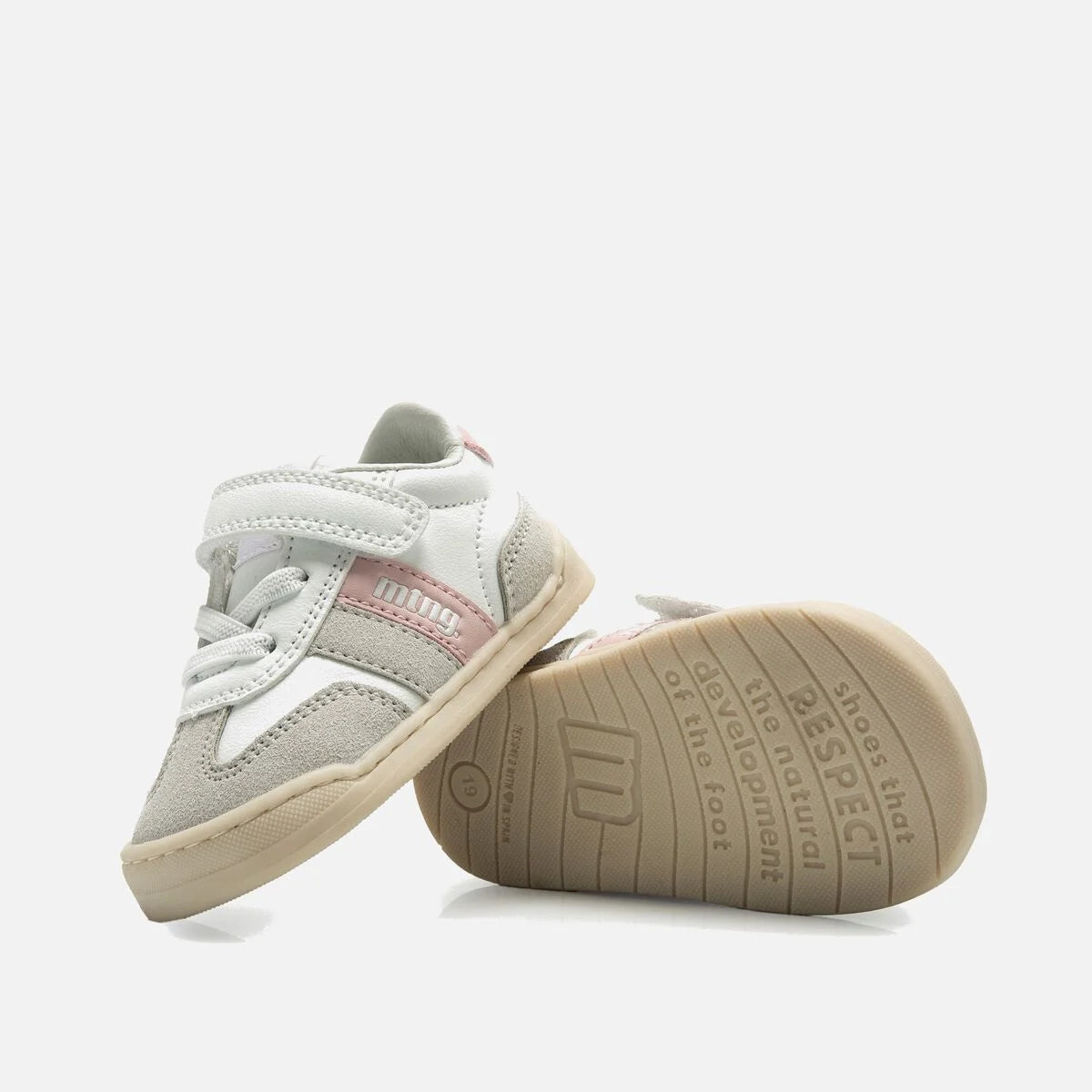 Mustang - Free Baby Branco/Rosa